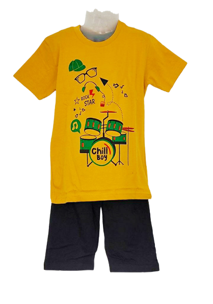 Boys Tshirt with 3/4th shorts Boys Tshirt with 3/4th shorts